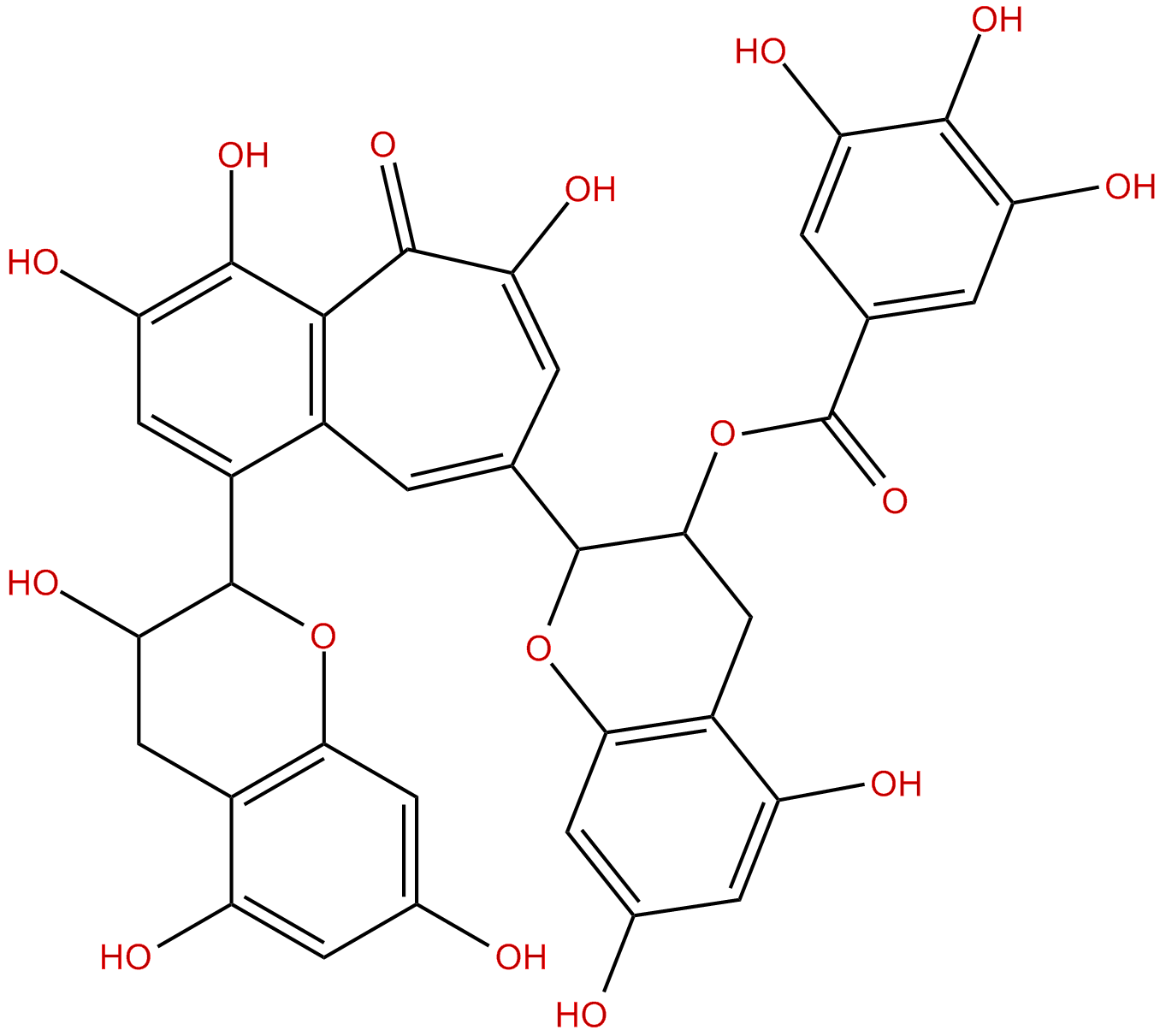 Theaflavin3gallate [30462341]Biopurify Phytochemicals Online Shop