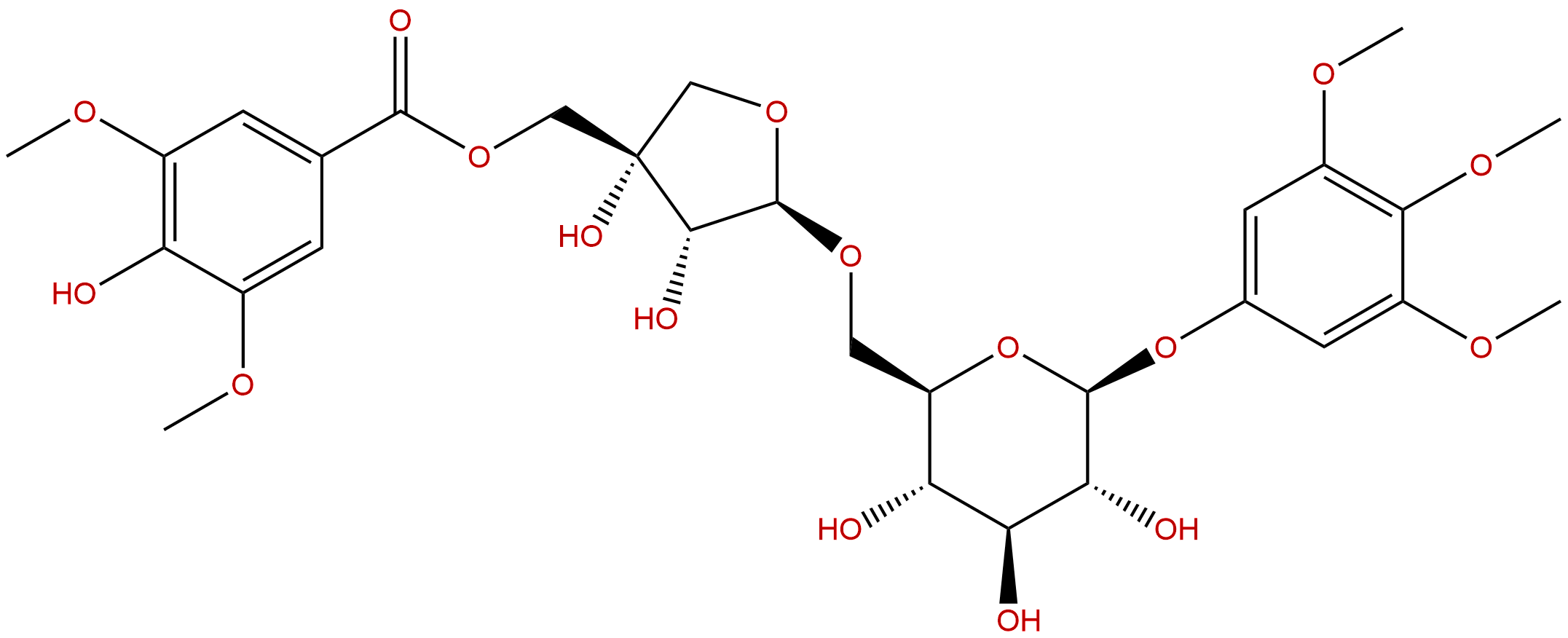 5''-O-Syringoylkelampayoside A
