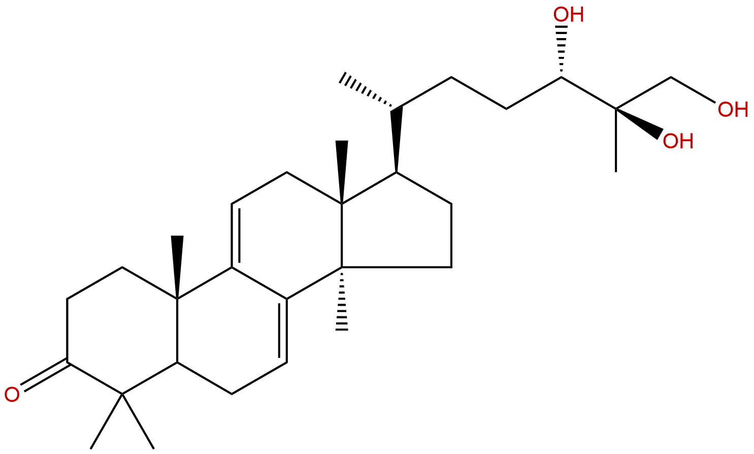 Ganodermanontriol