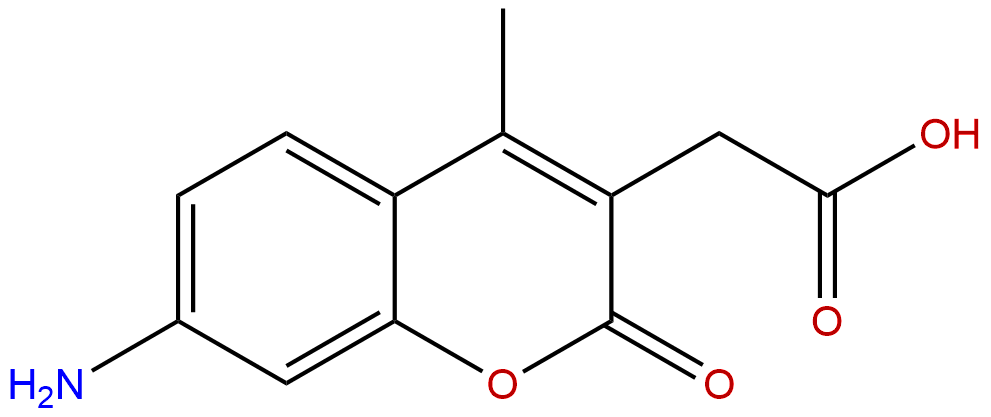 7-Amino-4-methyl-3-coumarinylacetic acid