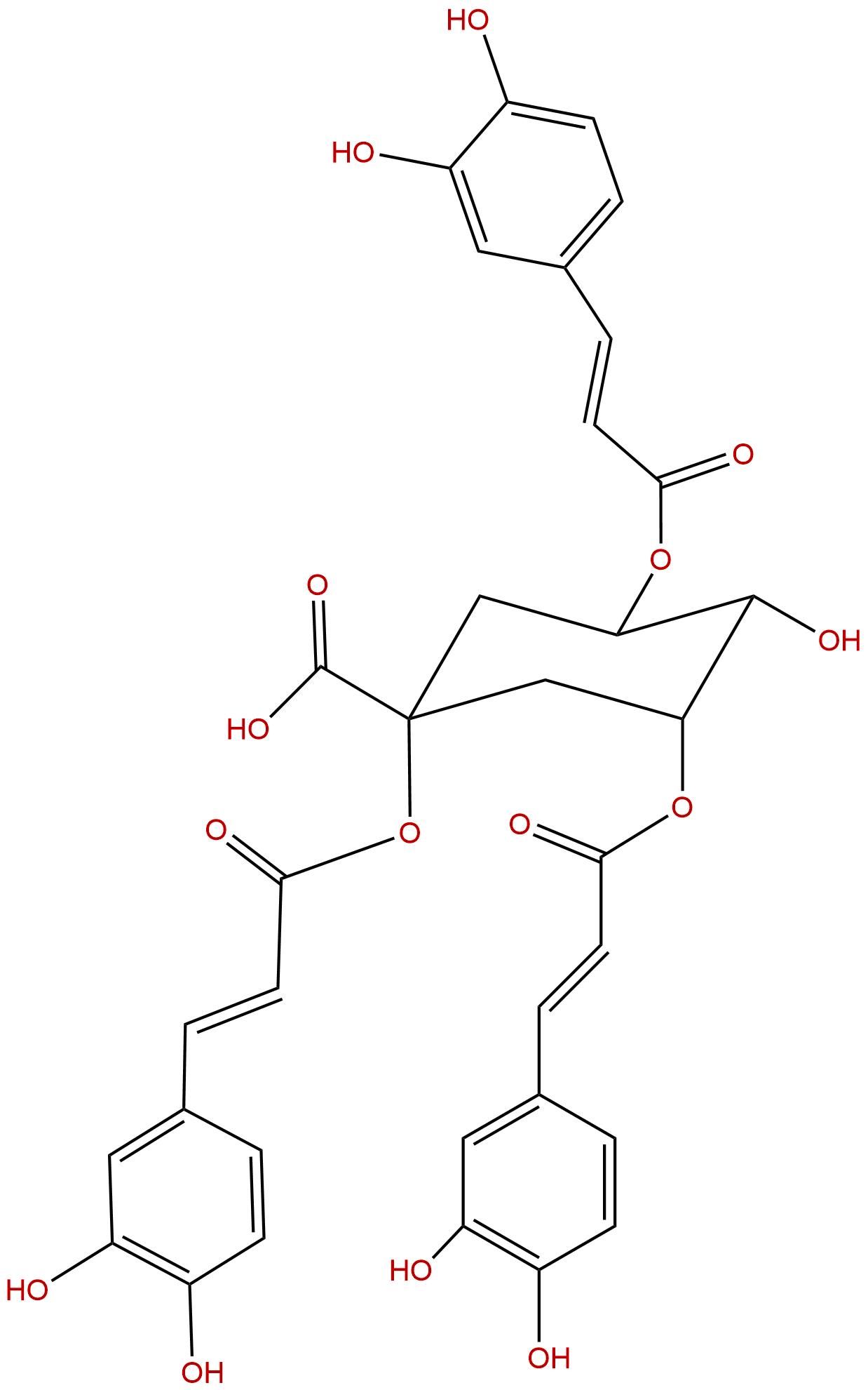 1,3,5-Tricaffeoylquinic acid