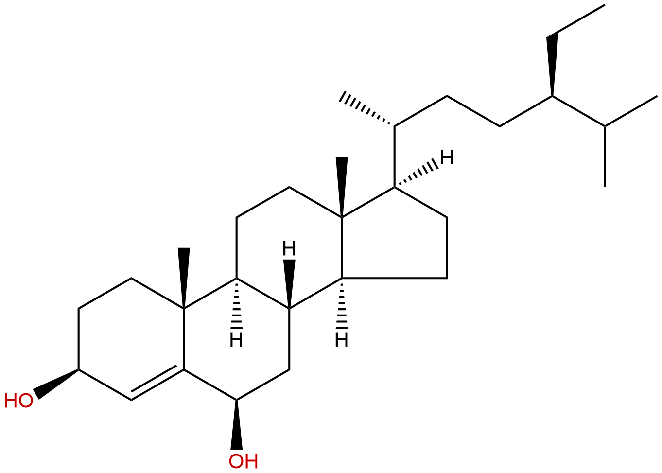 Stigmast-4-ene-3β,6β-diol