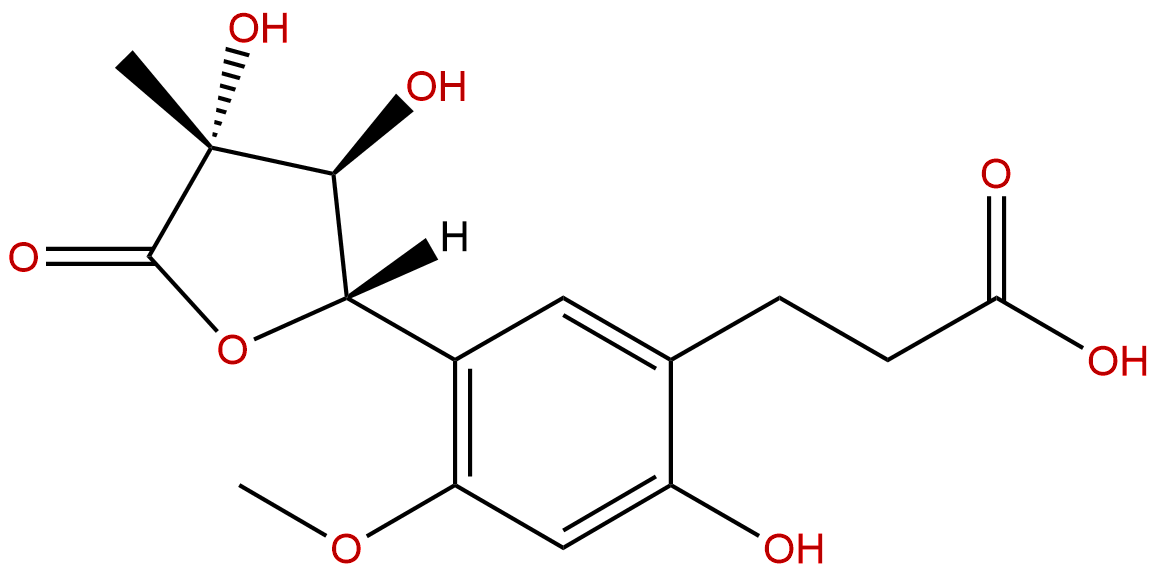 Secodihydro-hydramicromelin B