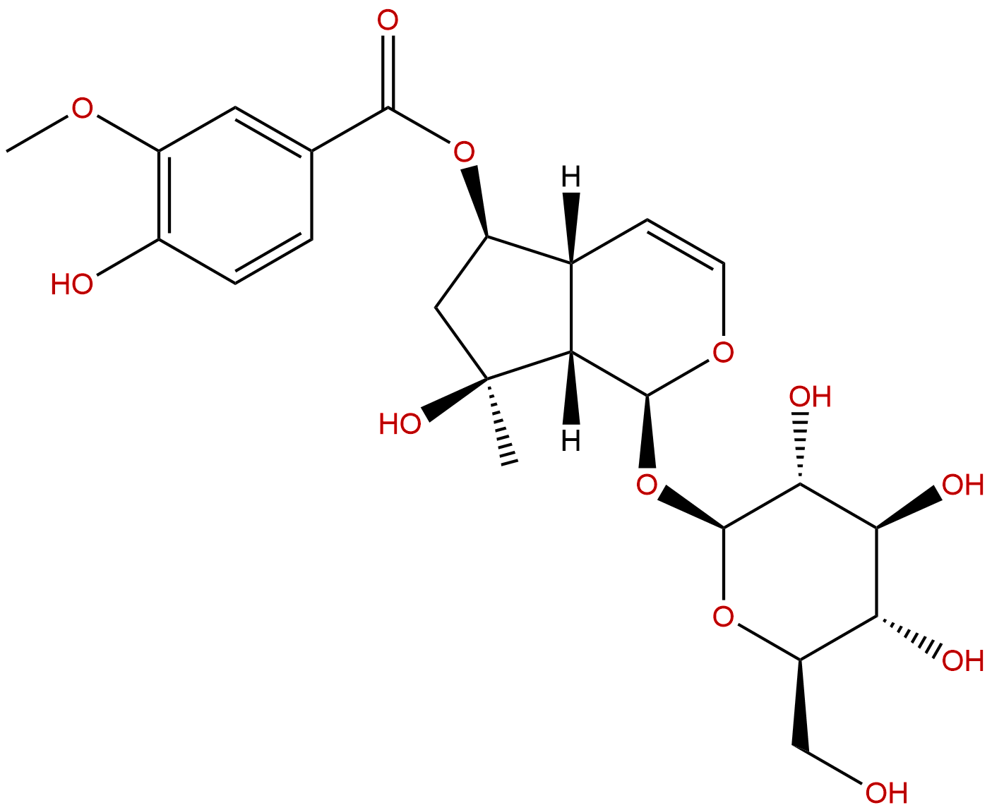 6-O-Vanilloylajugol