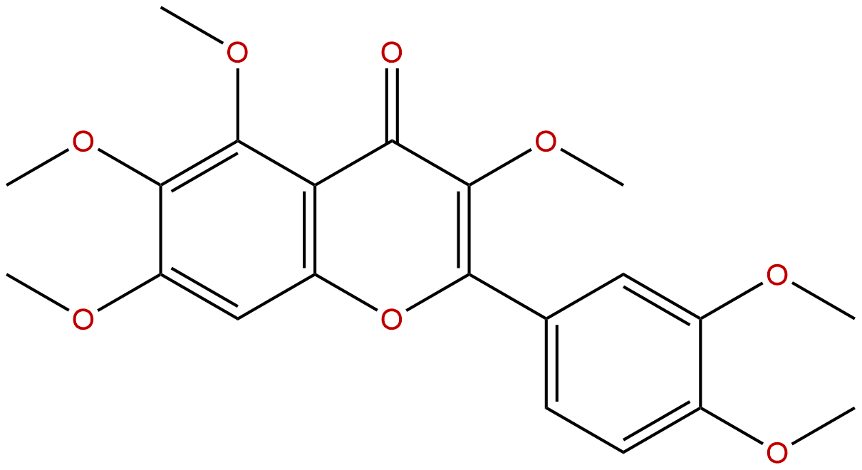 3,5,6,7,3',4'-Hexamethoxyflavone