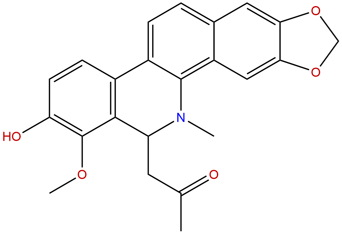 6-Acetonyl-N-methyl-dihydrodecarine