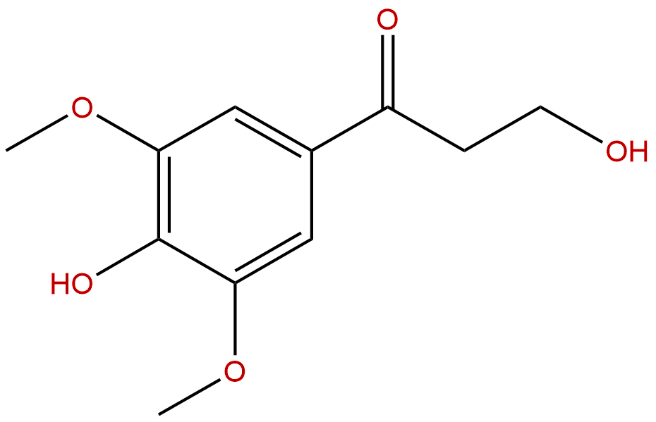 3,4'-Dihydroxy-3',5'-dimethoxypropiophenone