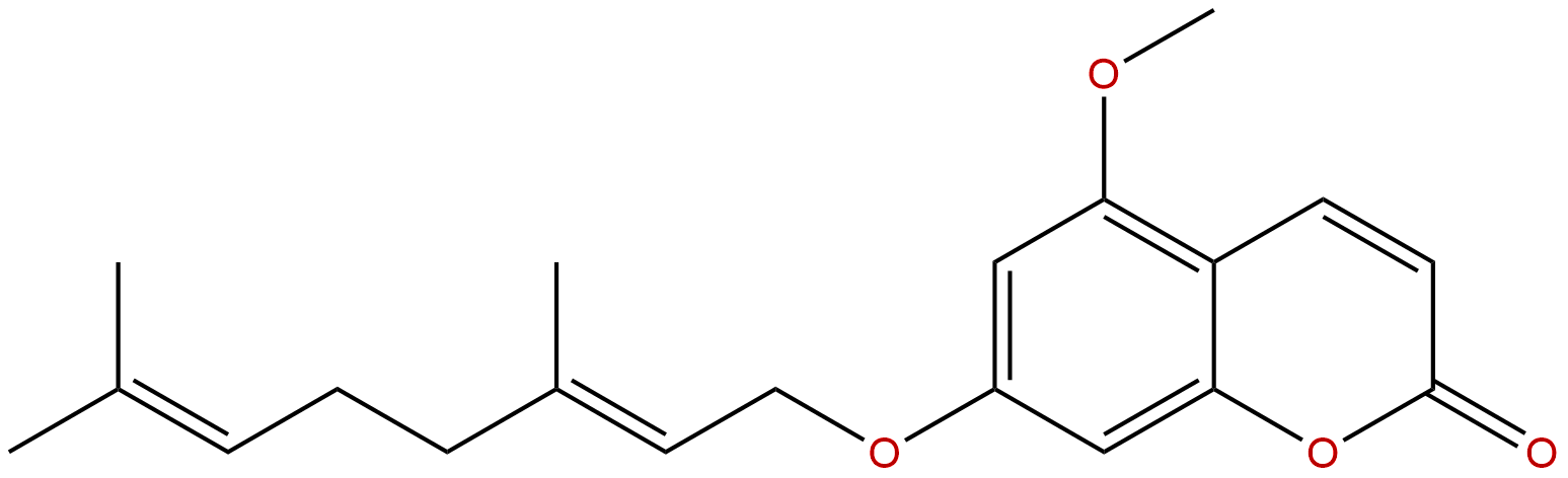 7-Geranyloxy-5-methoxycoumarin