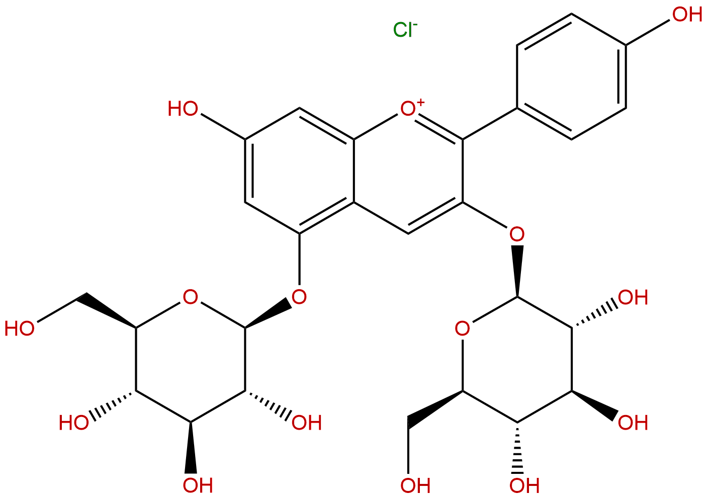 Pelargonidin-3,5-O-diglucoside chloride