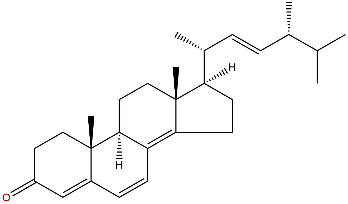 Ergosta-4,6,8(14),22-tetraen-3-one