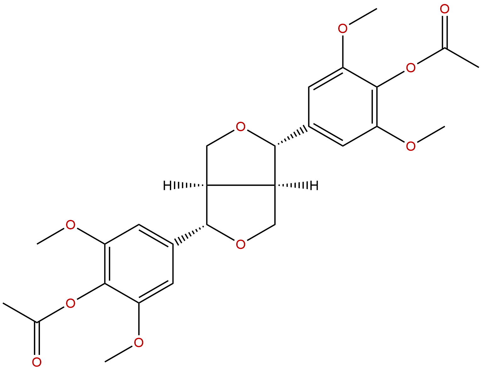 Syringaresinol diacetate