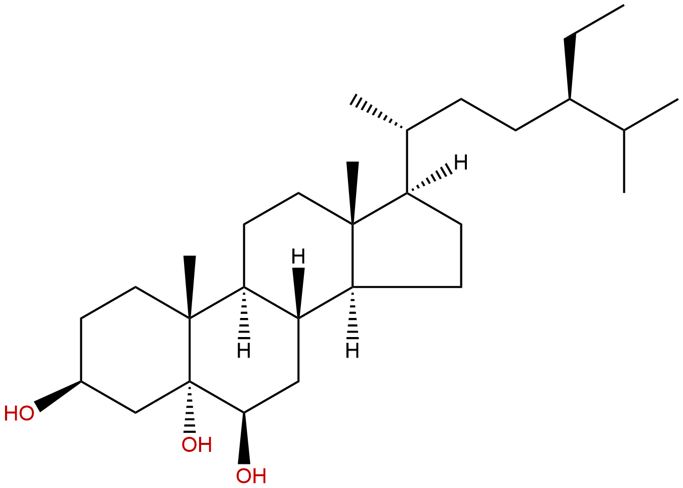 Stigmastane-3β,5α,6β-triol