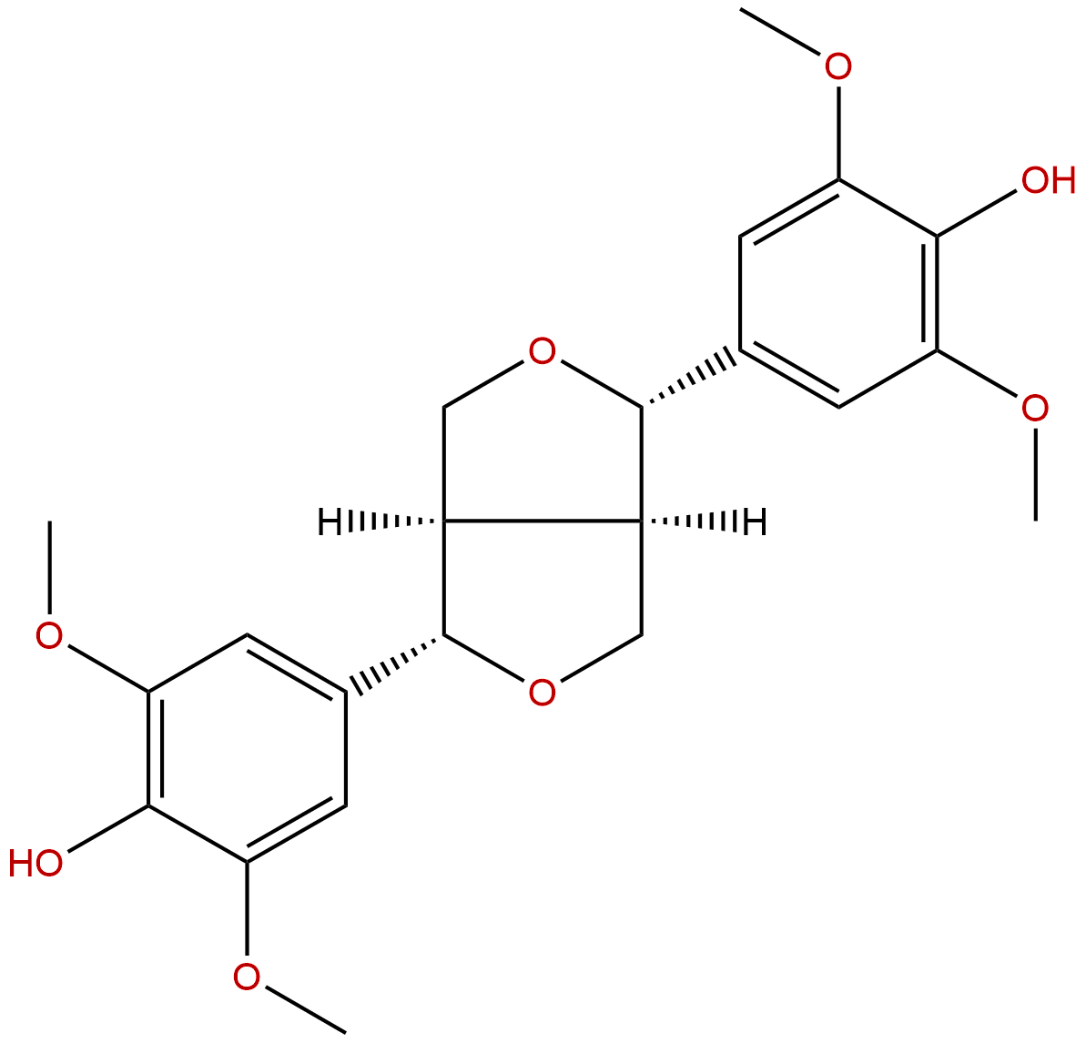 (+)-Syringaresinol