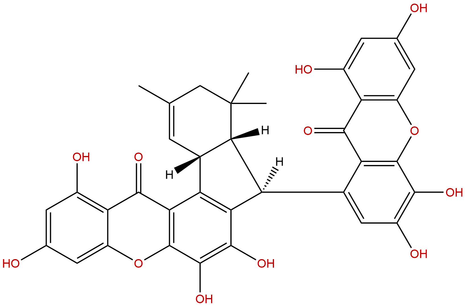 Griffipavixanthone