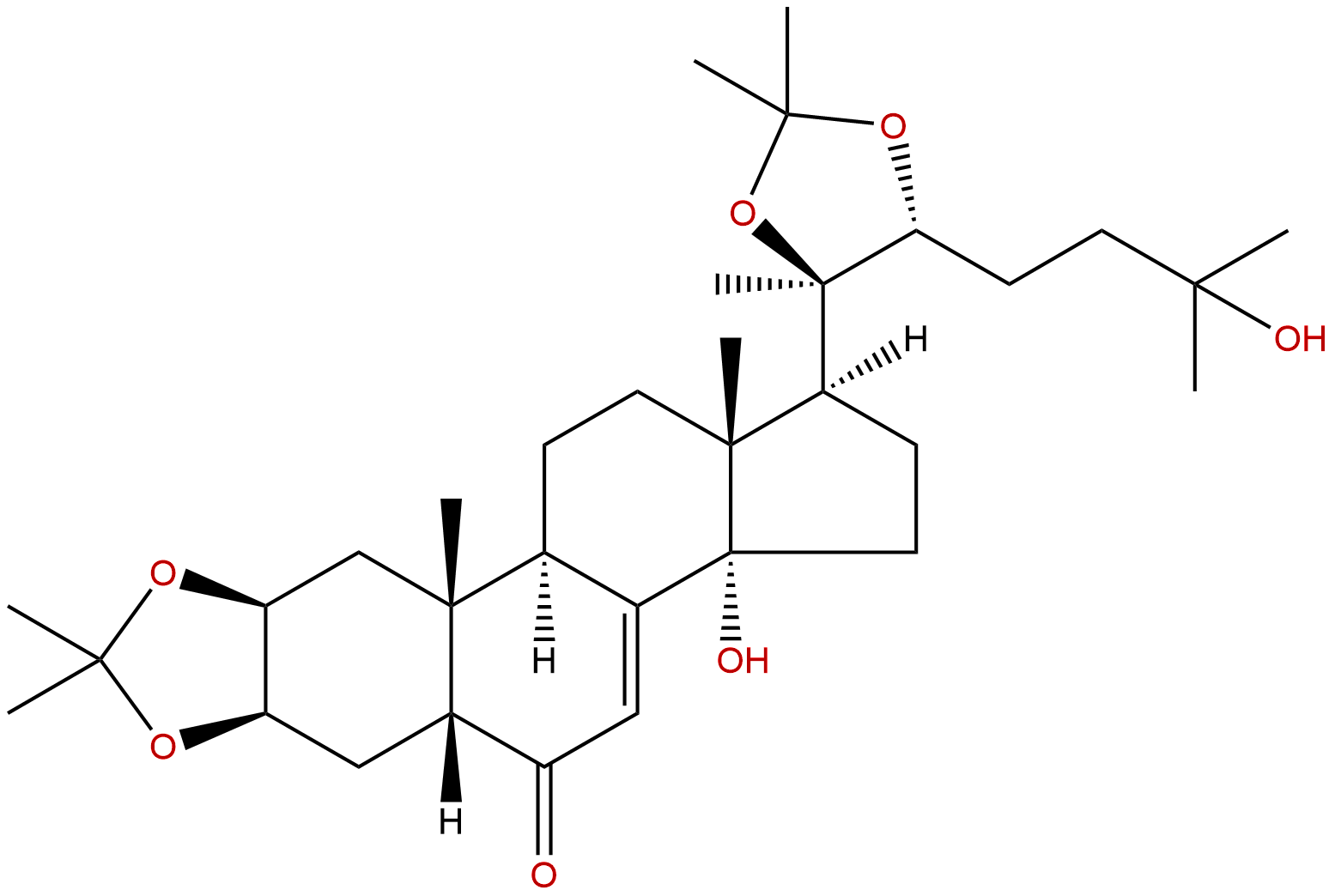 Ecdysterone 2,3:20,22-diacetonide