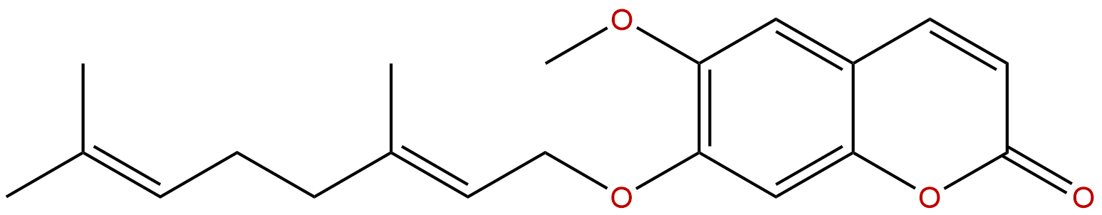 7-Geranyloxy-6-methoxycoumarin