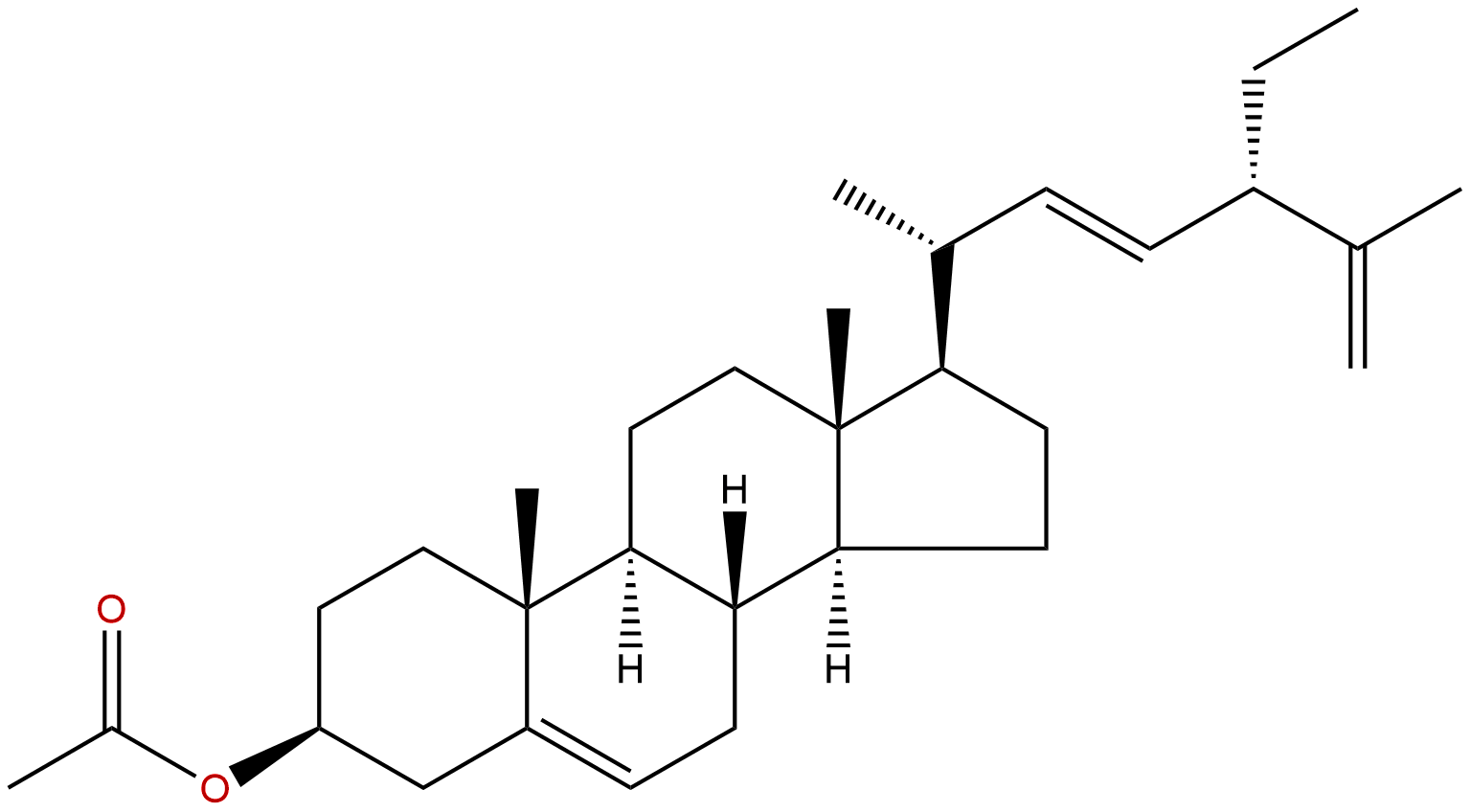 22-Dehydroclerosteryl acetate