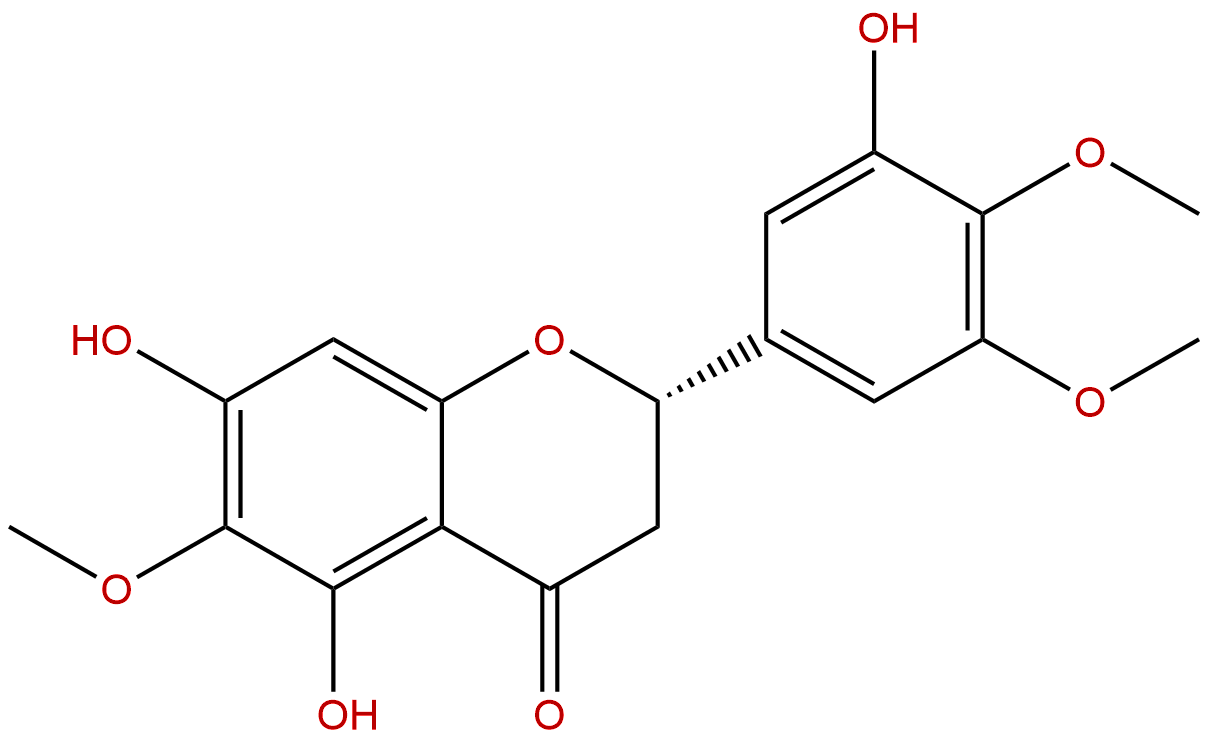 5,7,3'-Trihydroxy-6,4',5'-trimethoxyflavanone