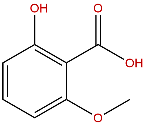2-hydroxy-6-methoxybenzoic acid）