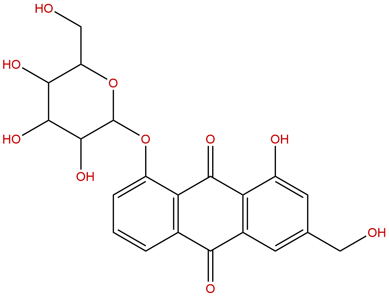 Aloe-emodin-8-O-beta-D-glucopyranoside