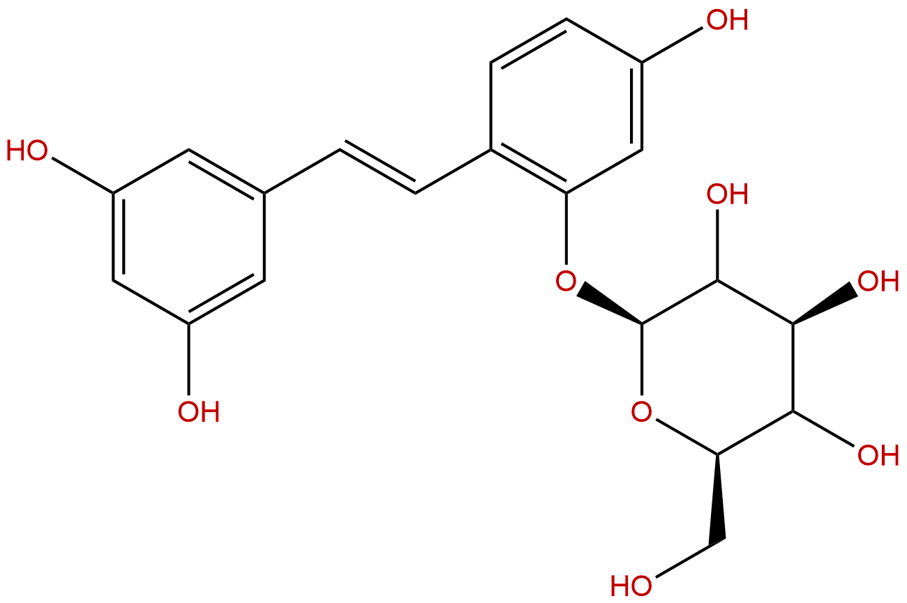 Oxyresveratrol 2-O-β-D-glucopyranoside