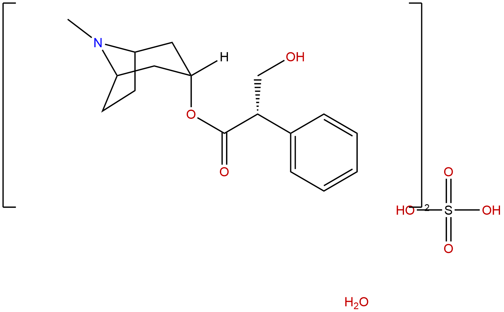 Hyoscyamine sulfate hydrate