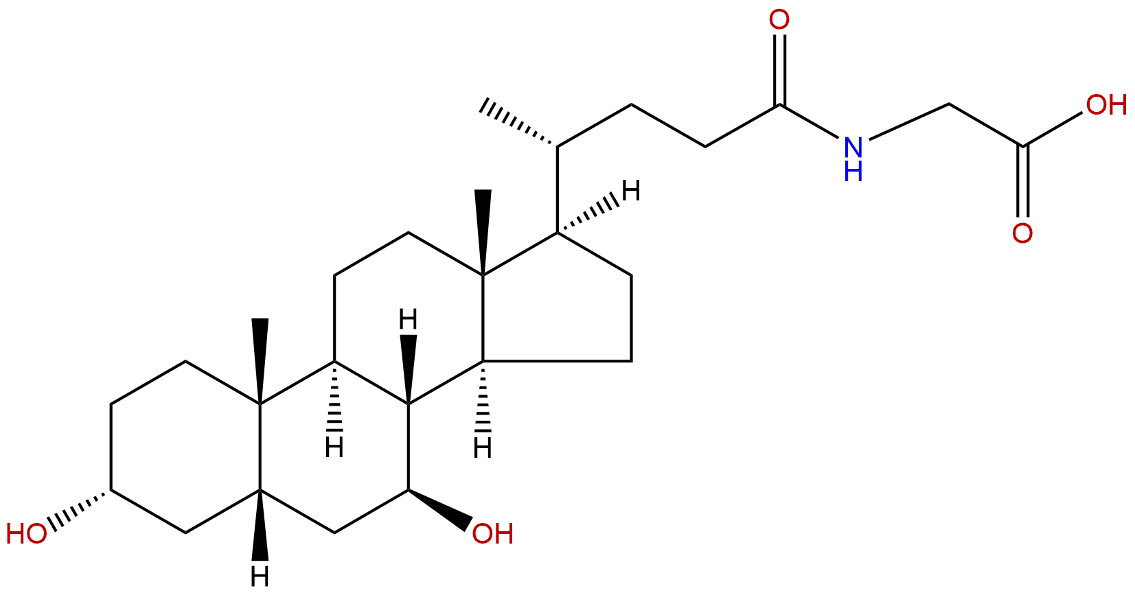 Glycoursodeoxycholic acid