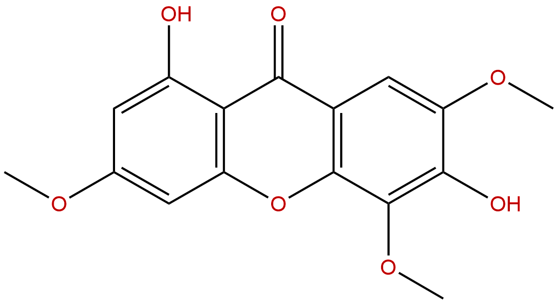 1,6-dihydroxy-3,5,7-trimethoxy-Xanthone