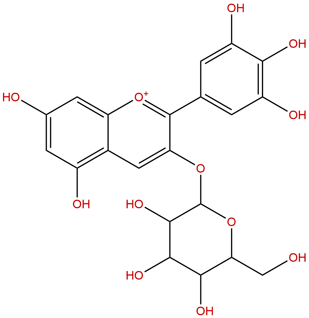 Delphinidin 3-Galactoside