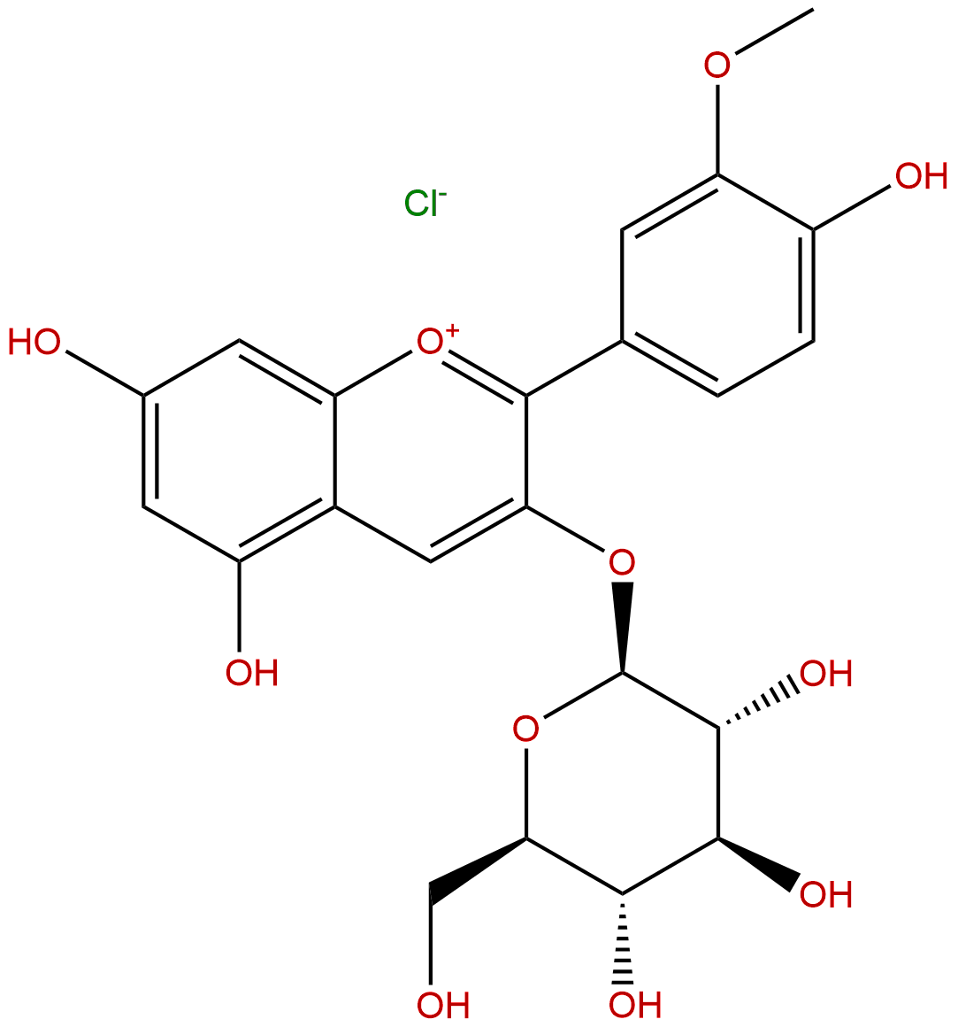 Peonidin 3-Glucoside Chloride