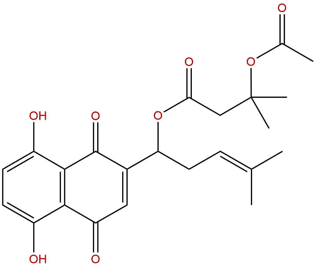 β-acetoxyisovalerylalkannin