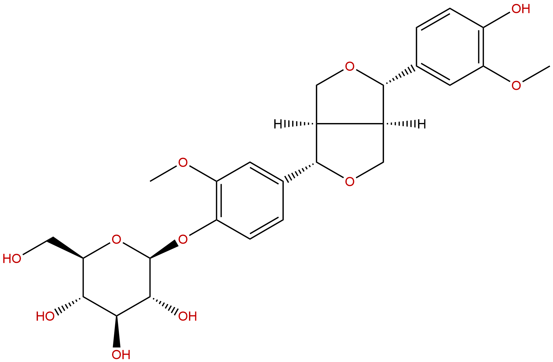 Pinoresinol 4-O-glucoside