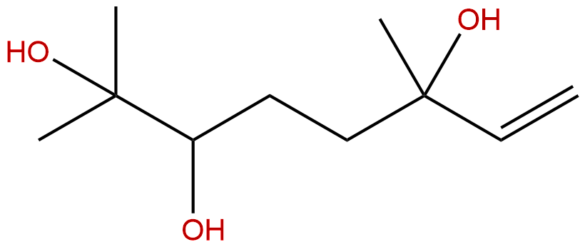 2,6-Dimethyl-7-octene-2,3,6-triol