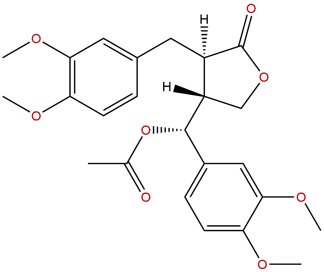 5-Acetoxymatairesinol dimethyl ether