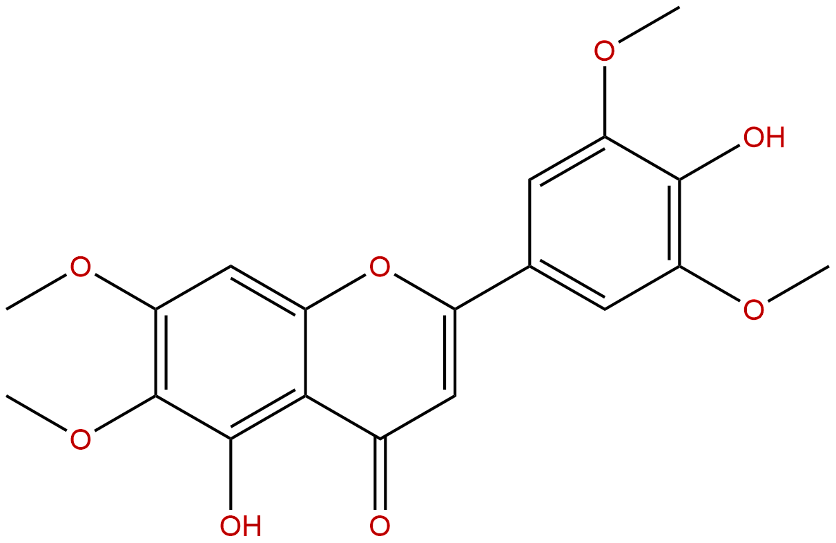 4',5-Dihydroxy-3',5',6,7-tetramethoxyflavone
