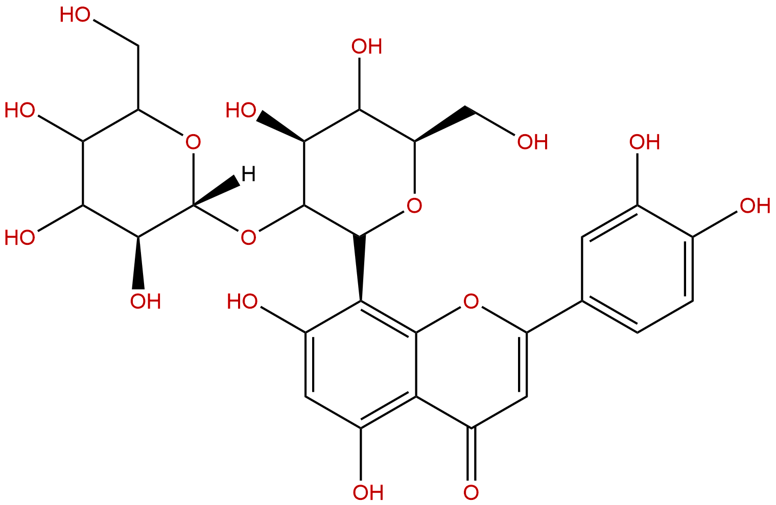 2''-O-beta-L-galactopyranosylorientin
