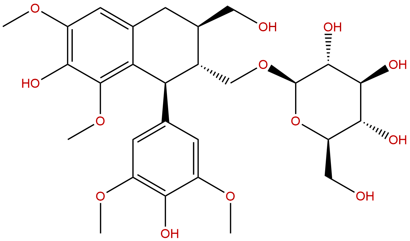 (+)-Lyoniresinol 9'-O-glucoside
