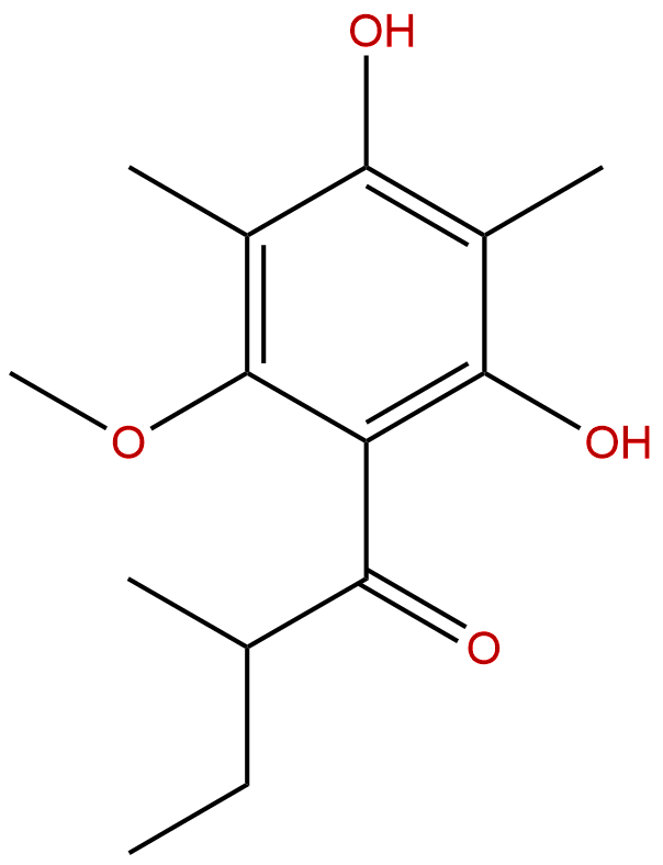 2,6-Dimethyl-3-O-methyl-4-(2-methylbutyryl)phloroglucinol
