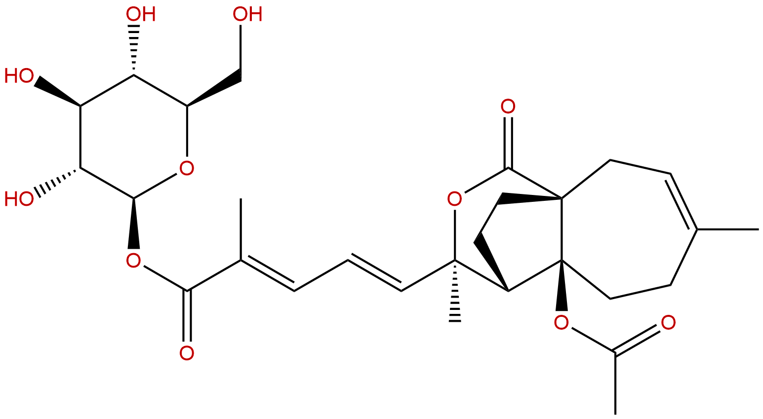 Pseudolaric Acid  A-O-beta-D-glucopyranoside