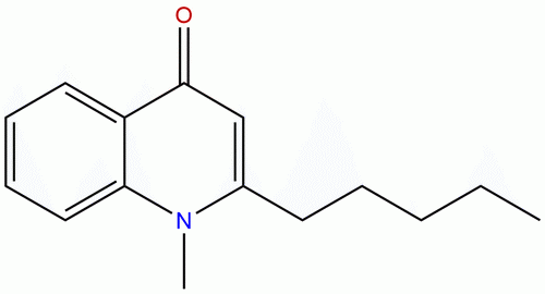 1-Methyl-2-pentyl-4(1H)-quinolinone