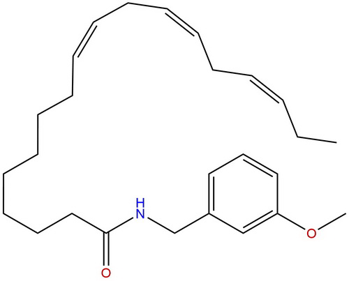 N-(3-Methoxybenzyl)(9Z,12Z,15Z)-octadeca-9,12,15-trienamide