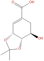 3,4-O-Isopropylidene shikimic acid