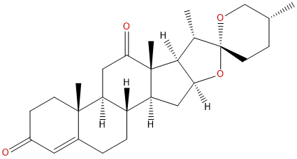 (25R)-Spirost-4-ene-3,12-dione