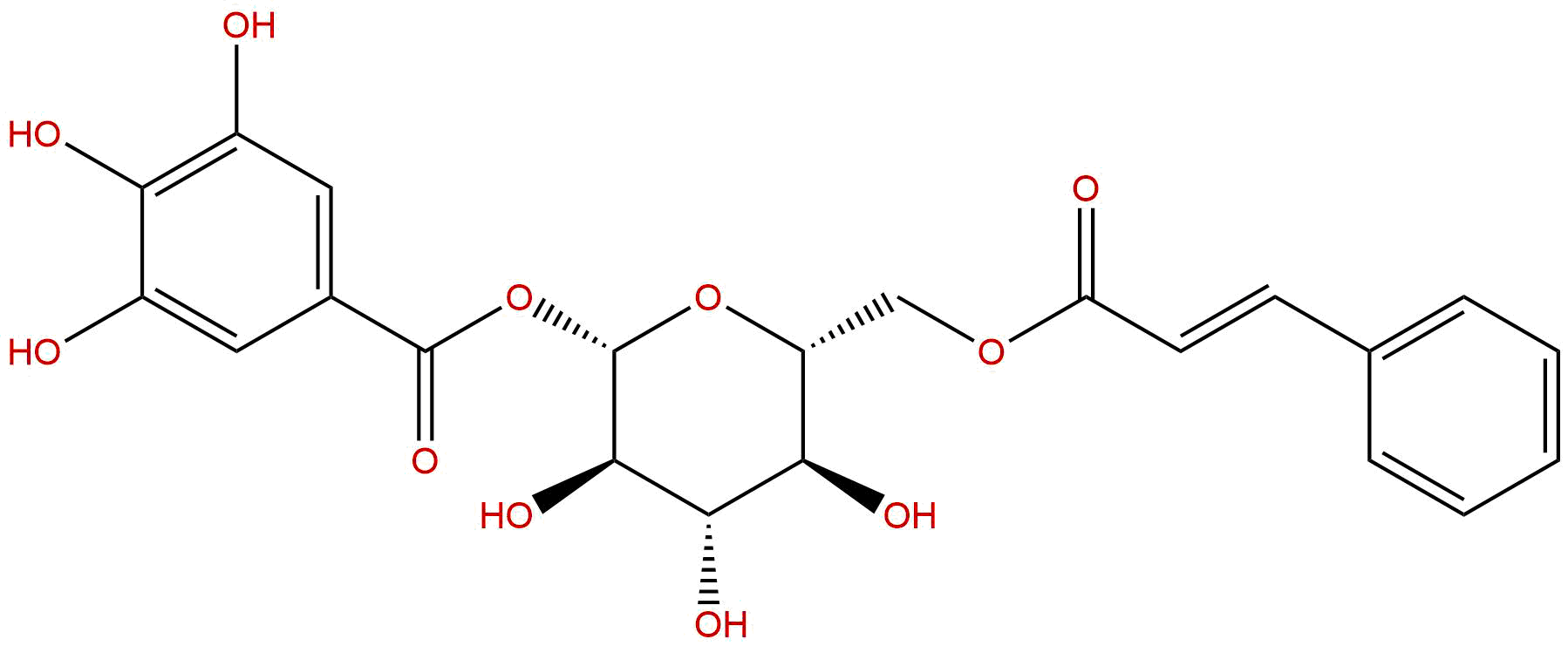 1-O-galloyl-6-O-cinnamoylglucose