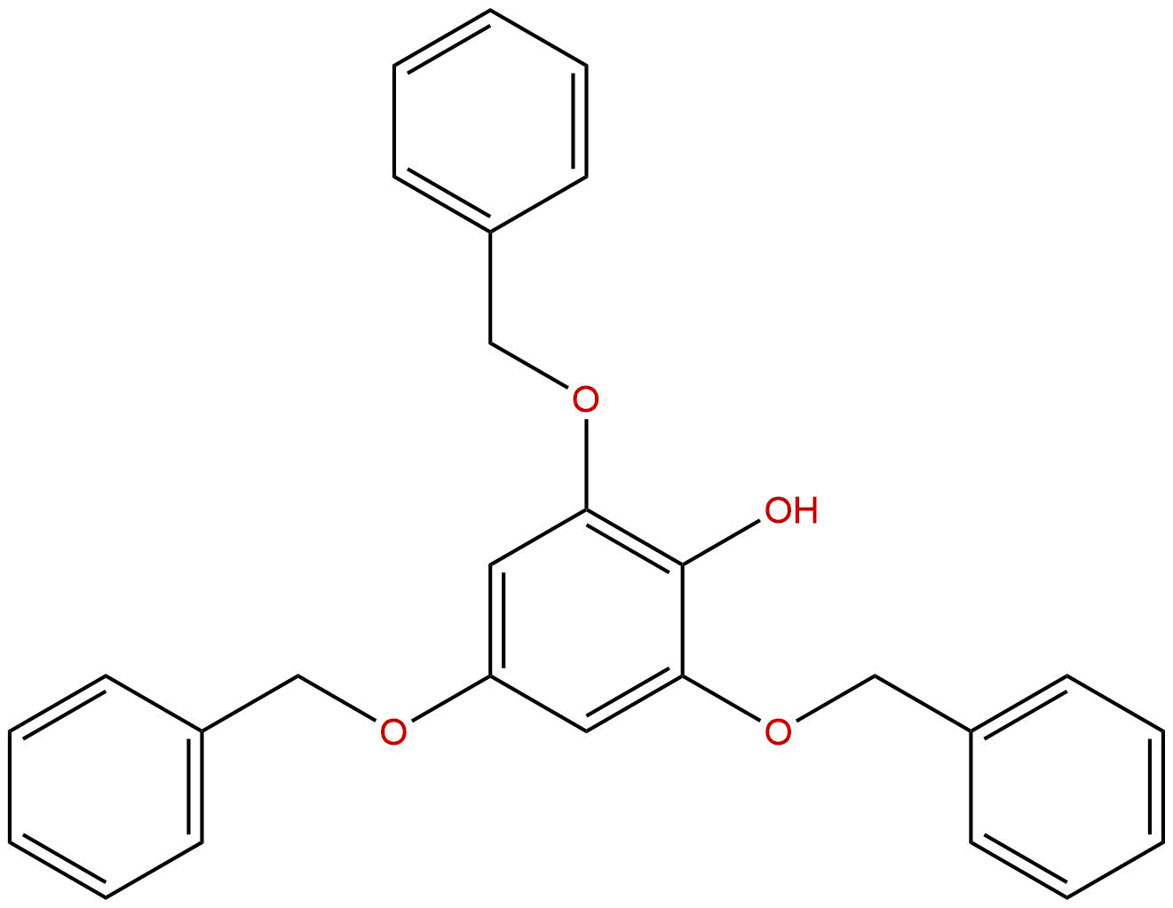 2,4,6-Tris(phenylmethoxy)phenol