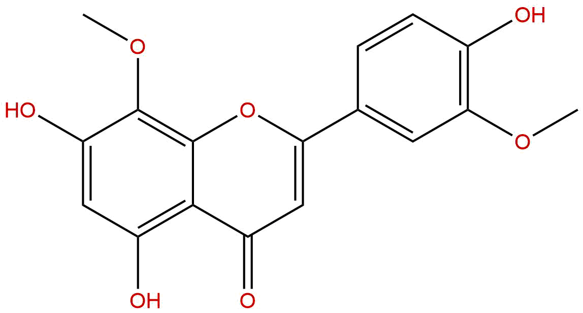 3',8-Dimethoxy-4',5,7-trihydroxyflavone