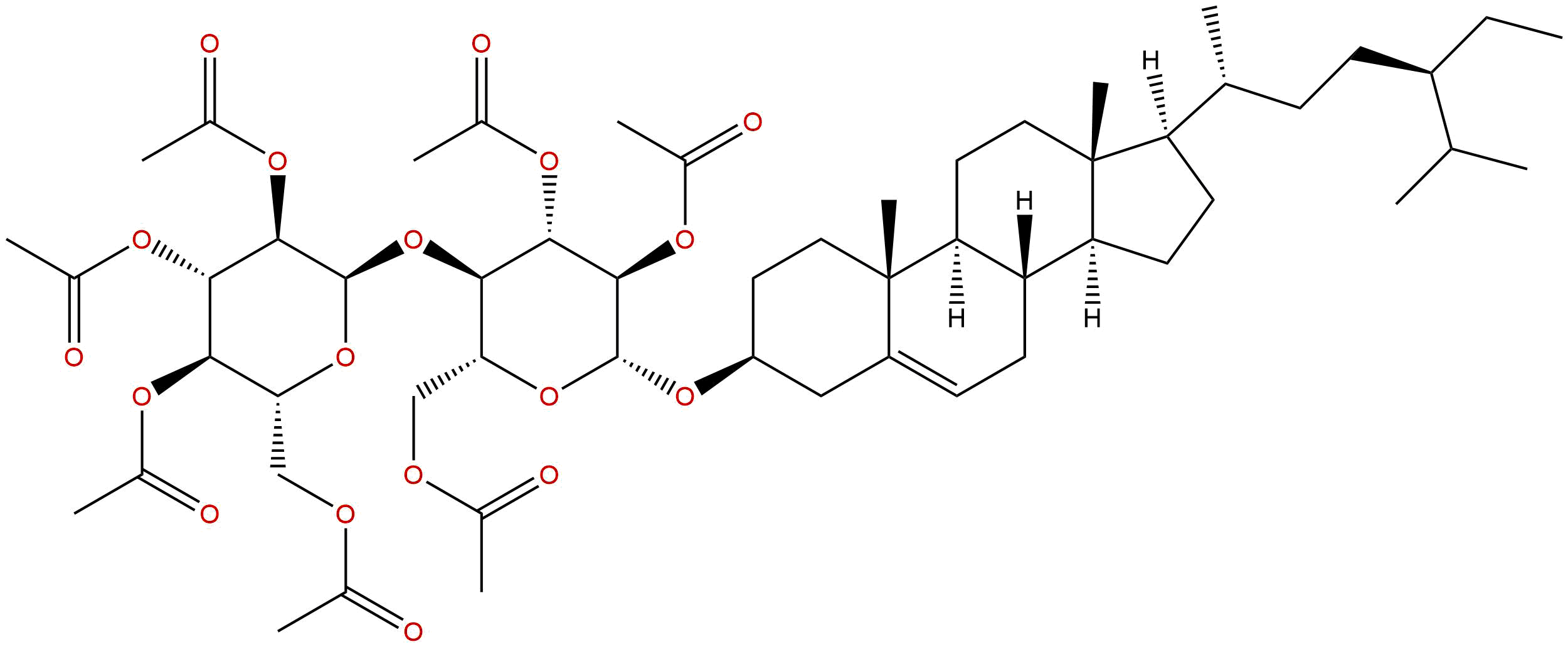 β-Sitosterol 3-Heptaacetylmaltoside