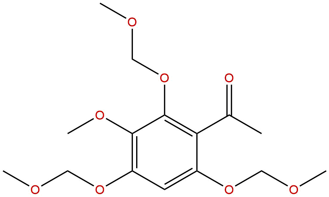 3-Methoxy-2,4,6-tris(methoxymethoxy)acetophenone