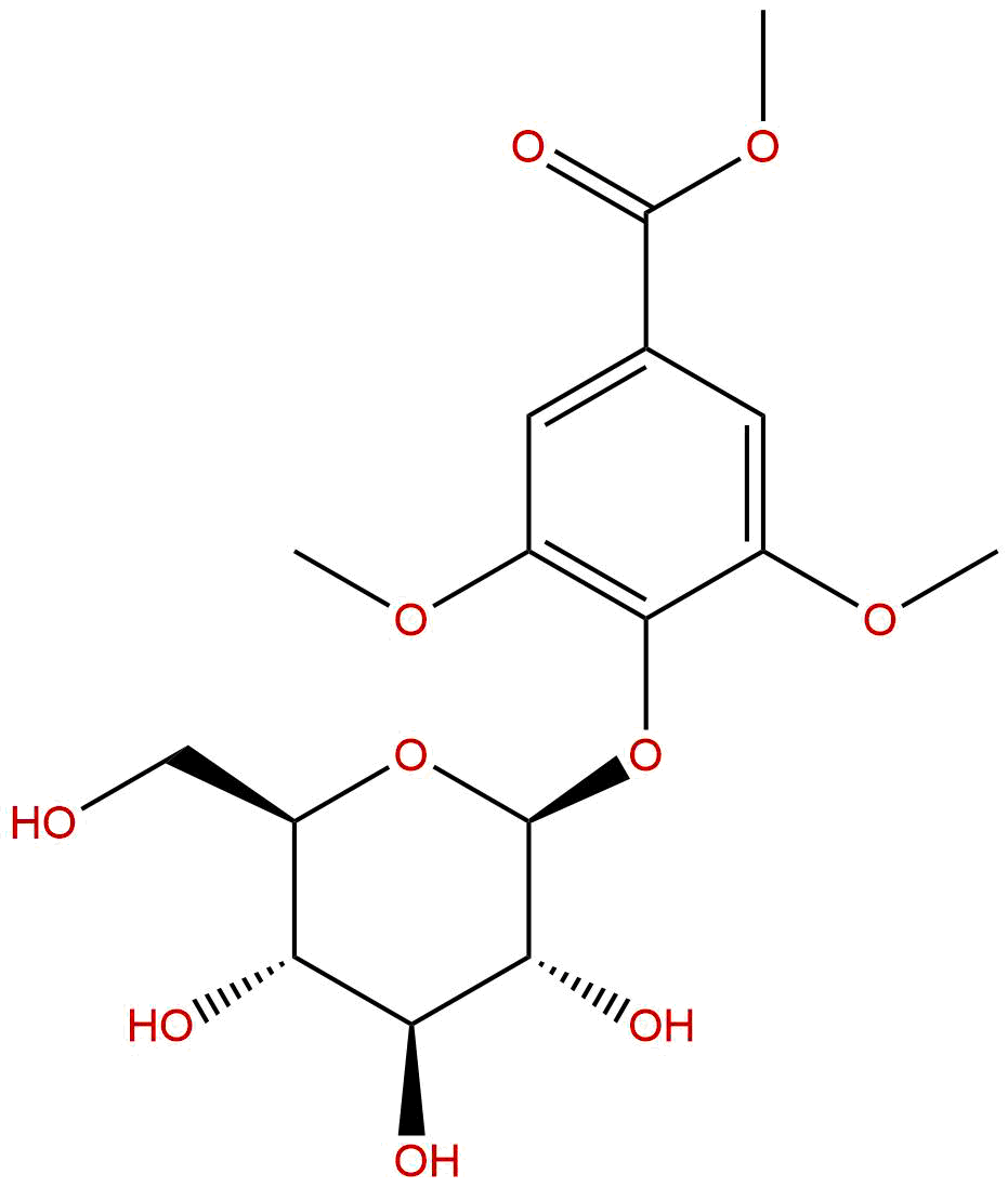 Methyl syringate-4-O-β-D-glucopyranoside