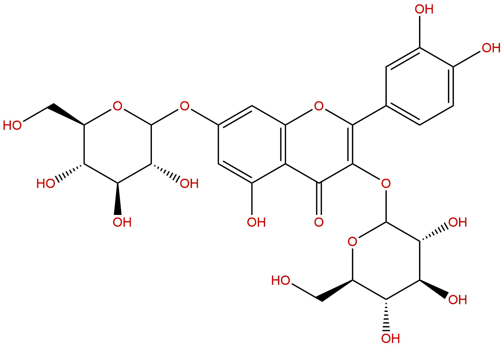 Quercetin 3,7-diglucoside
